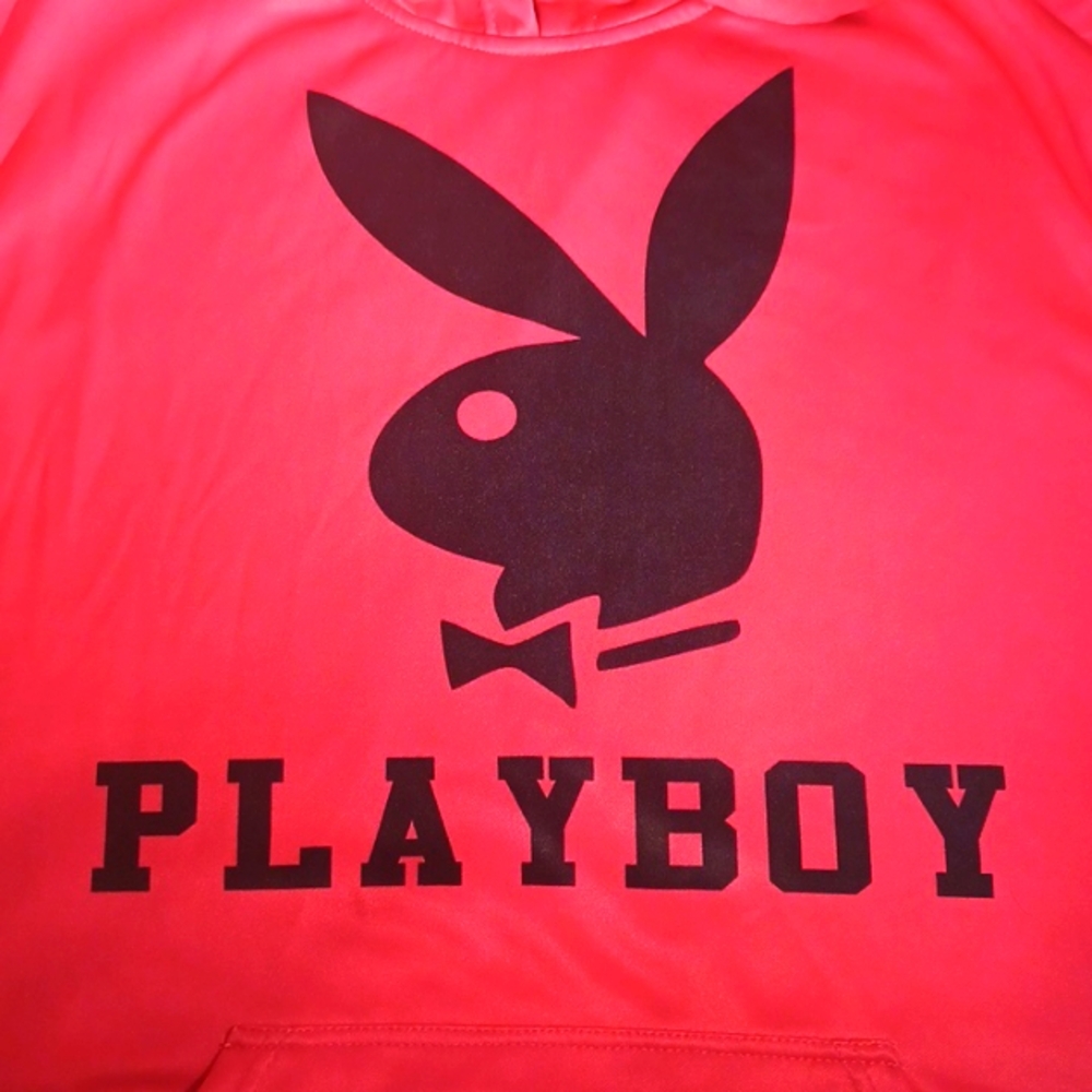 Playboy Pink Fashion Hoodie with kanga pockets 5060
